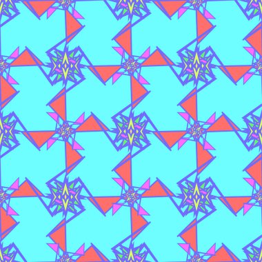 Memphis tarzı zemin. Geometrik seamless modeli. 