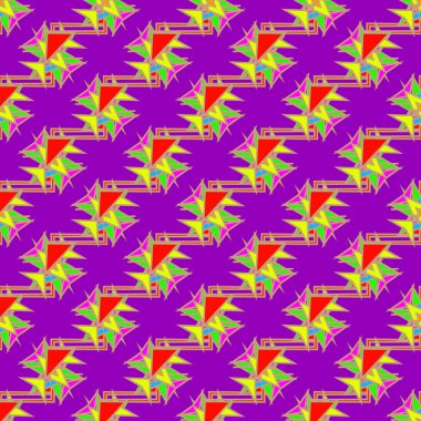 Memfis modern şık doku. Zemin için fütüristik Soyut doku. Geometrik sorunsuz süsleme.