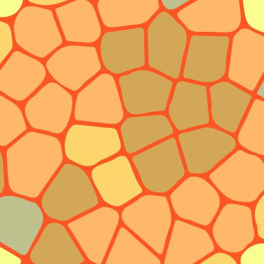 Soyut Dikişsiz renkli desen, vektör çizim. Mozaik doku 