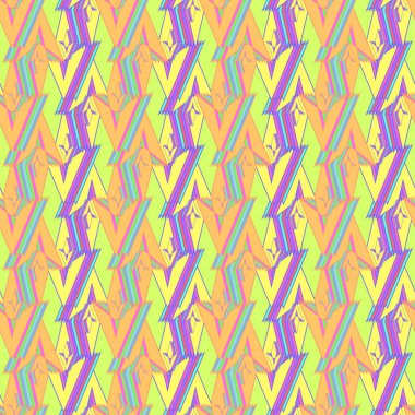 Memphis tarzı zemin. Geometrik seamless modeli. 