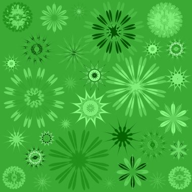 Yuvarlak süsleme desen. Dekorasyon tatil kartları, arka plan ve siteler için mükemmel kartları için