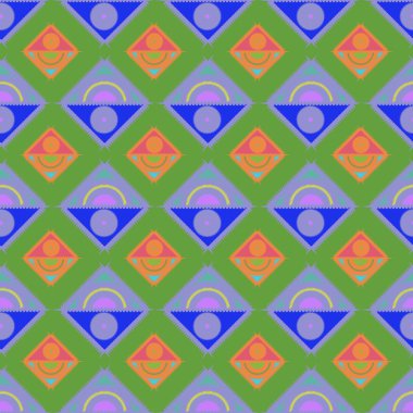 Memfis tarzı zemin. Geometrik seamless modeli. 