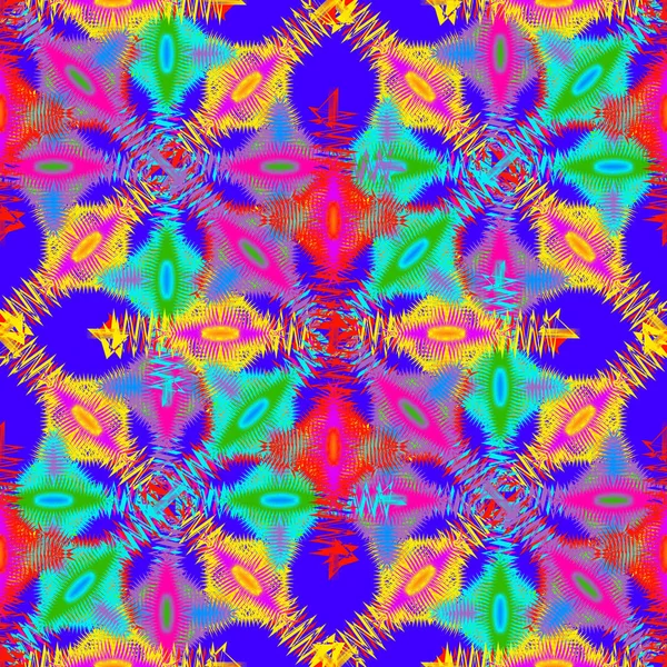 Abstrait Géométrique Coloré Motif Sans Couture Pour Arrière Plan — Image vectorielle