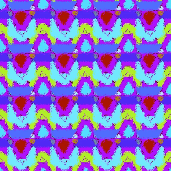 Abstrait Géométrique Coloré Motif Sans Couture Pour Arrière Plan — Image vectorielle