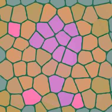 Soyut Dikişsiz renkli desen, vektör çizim