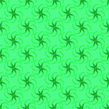 Soyut Dikişsiz renkli desen, vektör çizim