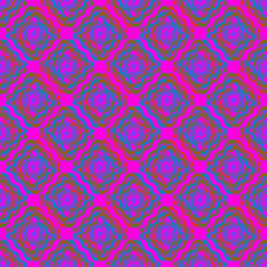Soyut Dikişsiz renkli desen, vektör çizim