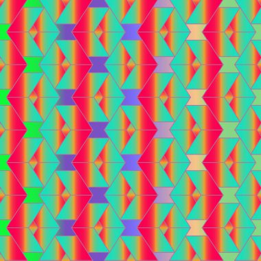 Memphis tarzı zemin. Geometrik seamless modeli.