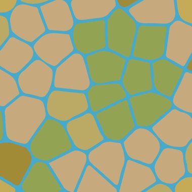 Soyut Dikişsiz renkli desen, vektör çizim