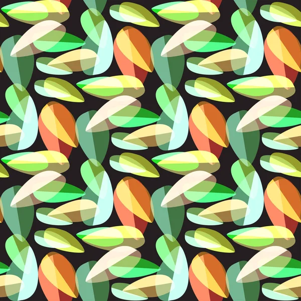 Soyut Dikişsiz renkli desen, vektör çizim