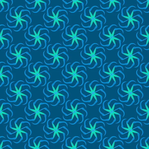 Soyut Dikişsiz renkli desen, vektör çizim