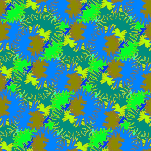 Patrón Colorido Abstracto Para Fondo Fondo Decorativo Puede Utilizar Para — Vector de stock