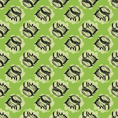 Yaz güzel çok renkli deniz kabukları sorunsuz arka plan soyut.