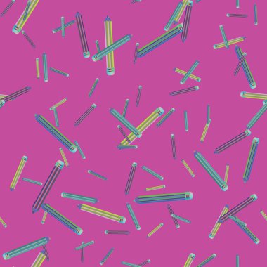 Komik kalemler sorunsuz doku el ile çizilmiş. 