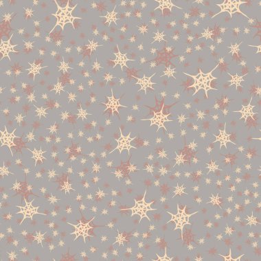 Stilize örümcek ağı seamless modeli. Arka plan, kumaş ve paketleme kullanmak olabilir.