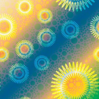 Arkaplan için soyut geometrik renkli desen. vektör illüstrasyonu 