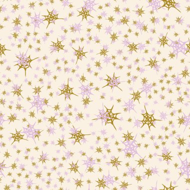 Stilize örümcek ağı seamless modeli. Arka plan, kumaş ve paketleme kullanmak olabilir.