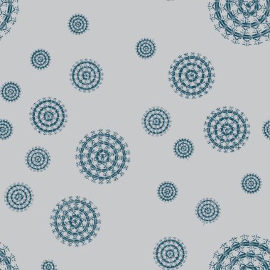 Yeni arka plan yaratıcı Soyut Fraktal desenli. Zemin için yumuşak hatları vintage desen. 