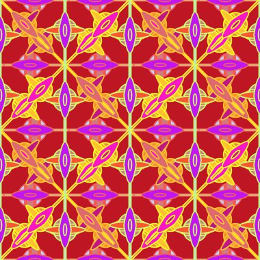 Memphis tarzı zemin. Geometrik seamless modeli.