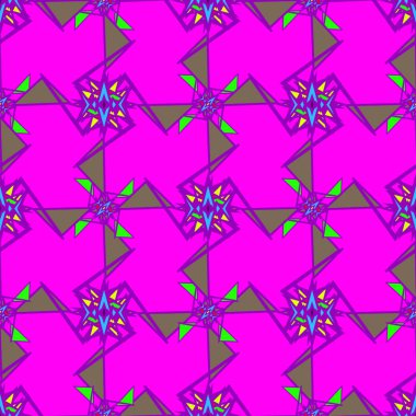 Memphis tarzı zemin. Geometrik seamless modeli.