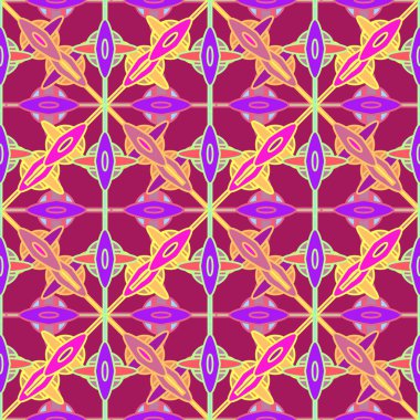 Memphis tarzı zemin. Geometrik seamless modeli.