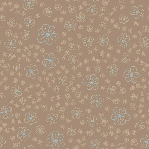 Yeni basit soyut geometrik seamless modeli ile arka plan için çiçekler