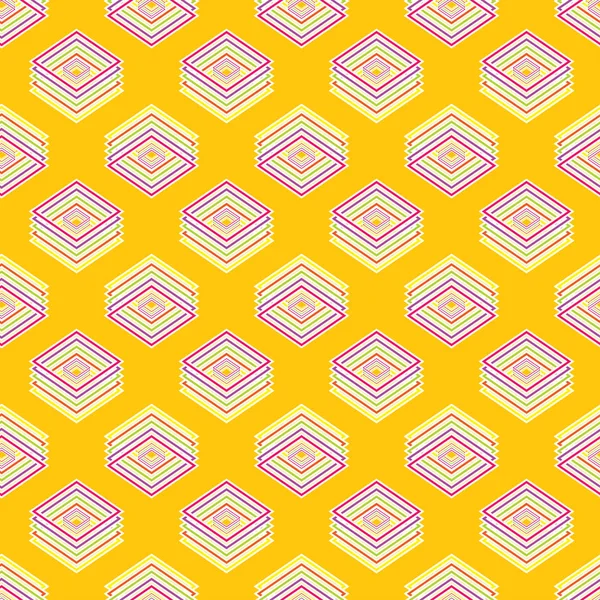 Çok renkli geometrik geleneksel seamless modeli, vektör çizim