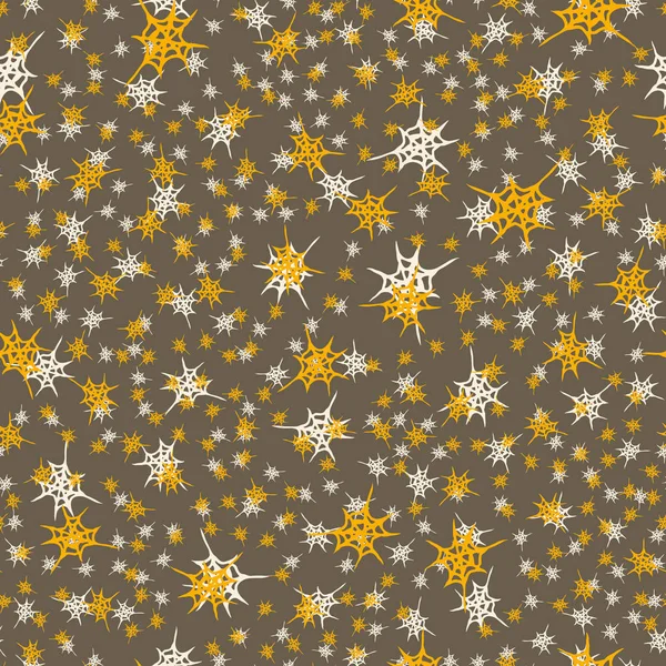 Stilize örümcek ağı seamless modeli. Arka plan, kumaş ve paketleme kullanmak olabilir.