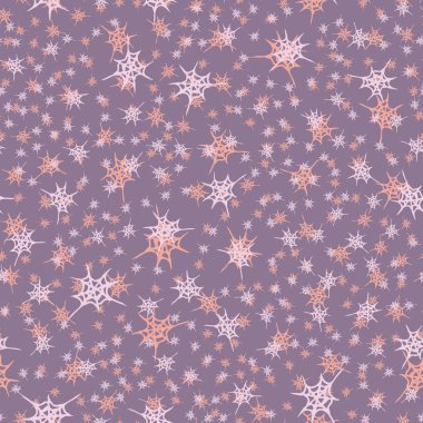 Stilize örümcek ağı seamless modeli. Arka plan, kumaş ve paketleme kullanmak olabilir.