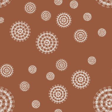 Yeni arka plan yaratıcı Soyut Fraktal desenli. Zemin için yumuşak hatları vintage desen. 