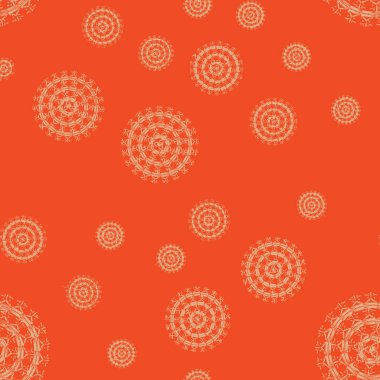 Yeni arka plan yaratıcı Soyut Fraktal desenli. Zemin için yumuşak hatları vintage desen. 