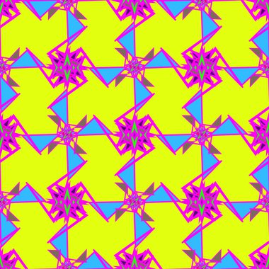 Memphis tarzı zemin. Geometrik seamless modeli.