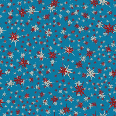 Stilize örümcek ağı seamless modeli. Arka plan, kumaş ve paketleme kullanmak olabilir.