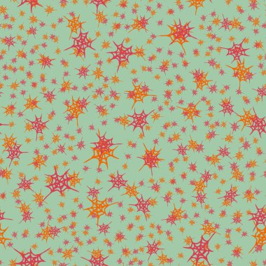 Stilize örümcek ağı seamless modeli. Arka plan, kumaş ve paketleme kullanmak olabilir.