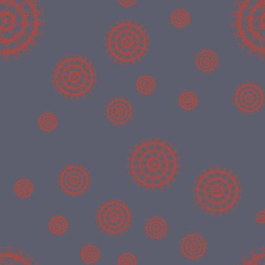 Yeni arka plan yaratıcı Soyut Fraktal desenli. Zemin için yumuşak hatları vintage desen. 