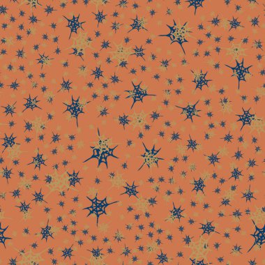 Stilize örümcek ağı seamless modeli. Arka plan, kumaş ve paketleme kullanmak olabilir.