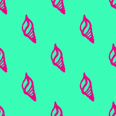 Yaz güzel çok renkli deniz kabukları sorunsuz arka plan soyut.