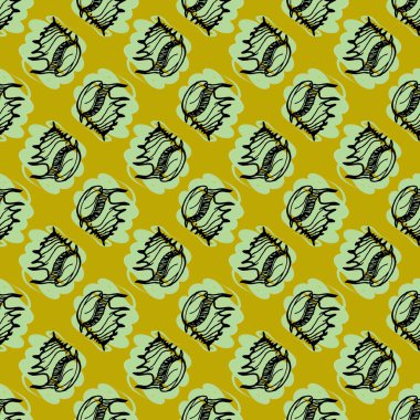 Yaz güzel çok renkli deniz kabukları sorunsuz arka plan soyut.