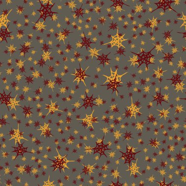 Stilize örümcek ağı seamless modeli. Arka plan, kumaş ve paketleme kullanmak olabilir.