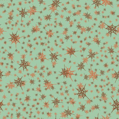 Stilize örümcek ağı seamless modeli. Arka plan, kumaş ve paketleme kullanmak olabilir.