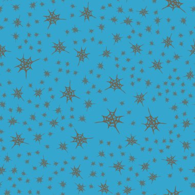 Stilize örümcek ağı seamless modeli. Arka plan, kumaş ve paketleme kullanmak olabilir.