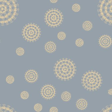 Yeni arka plan yaratıcı Soyut Fraktal desenli. Zemin için yumuşak hatları vintage desen. 