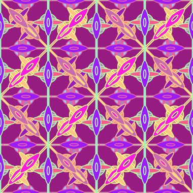 Memphis tarzı zemin. Geometrik seamless modeli.