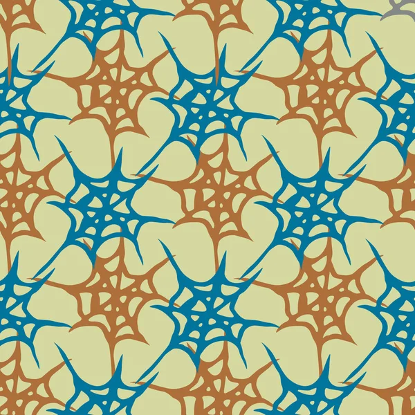 Stilize örümcek ağı seamless modeli. Arka plan, kumaş ve paketleme kullanmak olabilir.