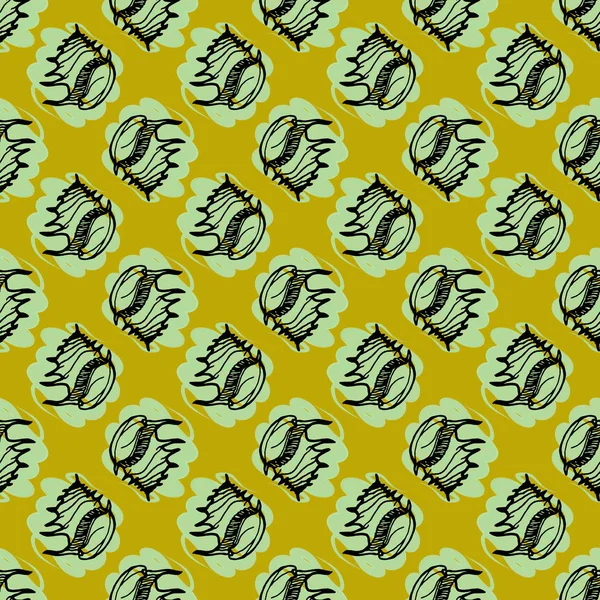 Yaz güzel çok renkli deniz kabukları sorunsuz arka plan soyut.