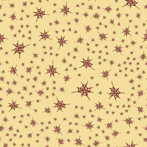 Stilize örümcek ağı seamless modeli. Arka plan, kumaş ve paketleme kullanmak olabilir.