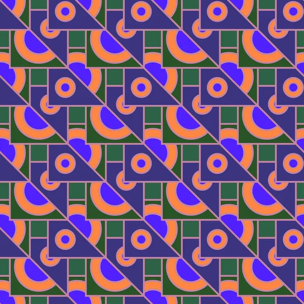 Çok renkli geometrik geleneksel seamless modeli, vektör çizim
