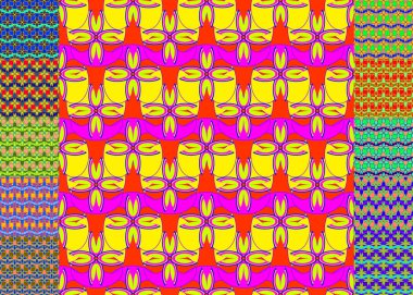 Memfis tarzı zemin. Geometrik seamless modeli. Yinelenen Dekorasyon yazdırma. Sorunsuz ilkel geometrik arka plan.