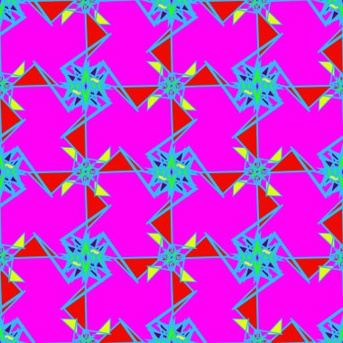 Memphis tarzı zemin. Geometrik seamless modeli.