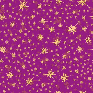 Stilize örümcek ağı seamless modeli. Arka plan, kumaş ve paketleme kullanmak olabilir.